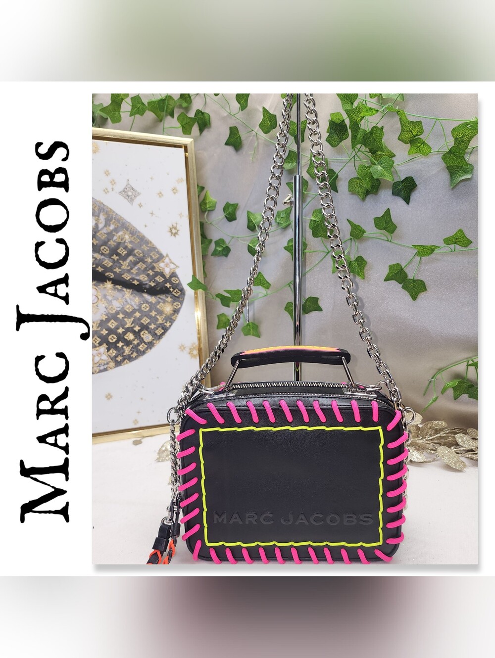 Authentic Marc Jacobs Whipstitch Box Bag